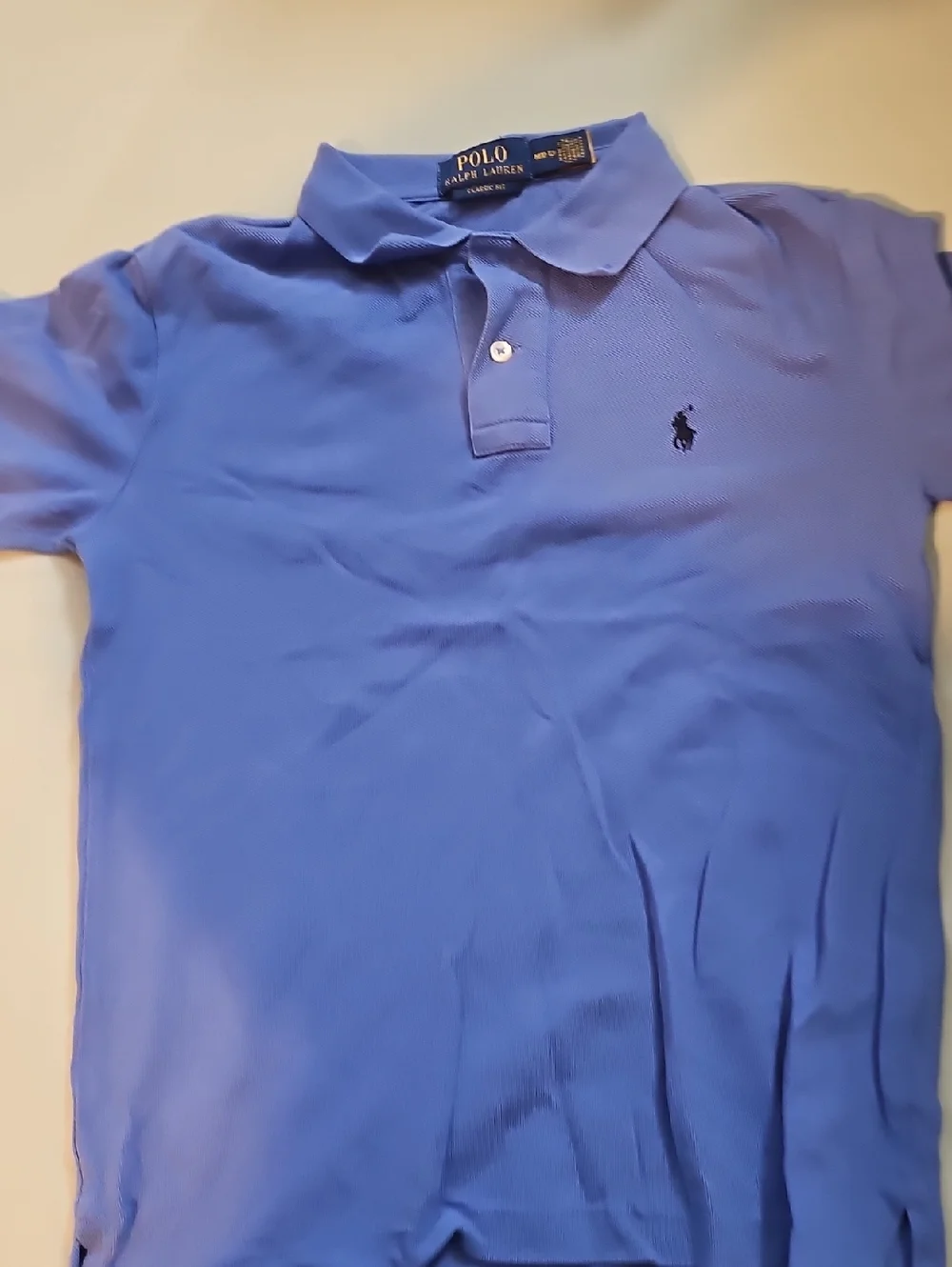 Polo by Ralph Lauren Light Blue Short Sleeve Polo Shirt